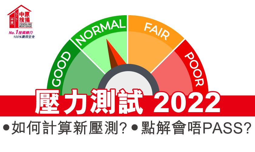 【2023最新壓力測試懶人包】點解唔pass？過唔到可以點補鑊？-中原按揭